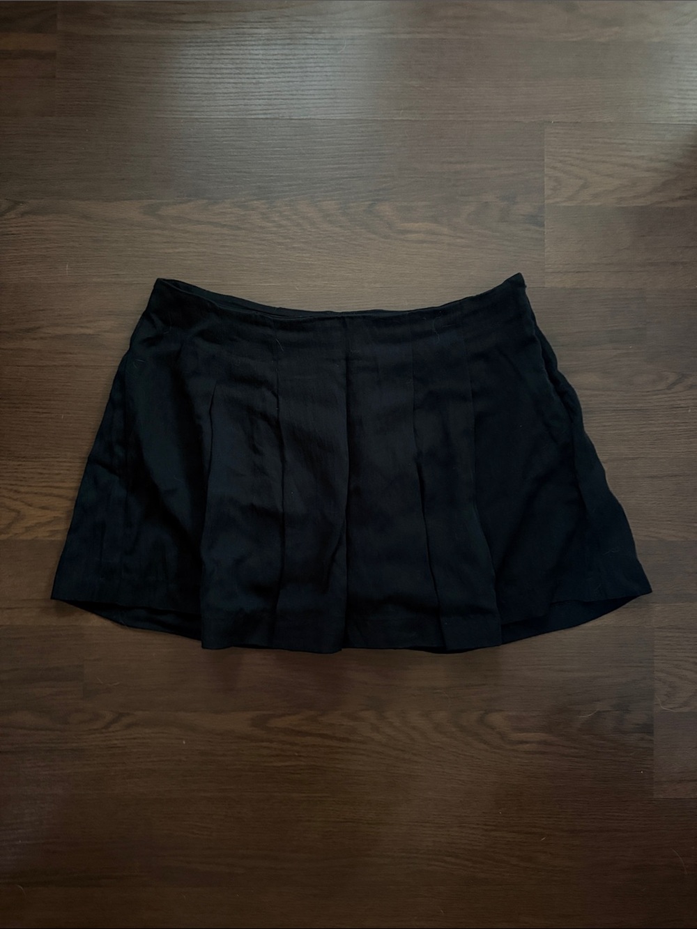 Target Black Mini Skort - Pleated Style